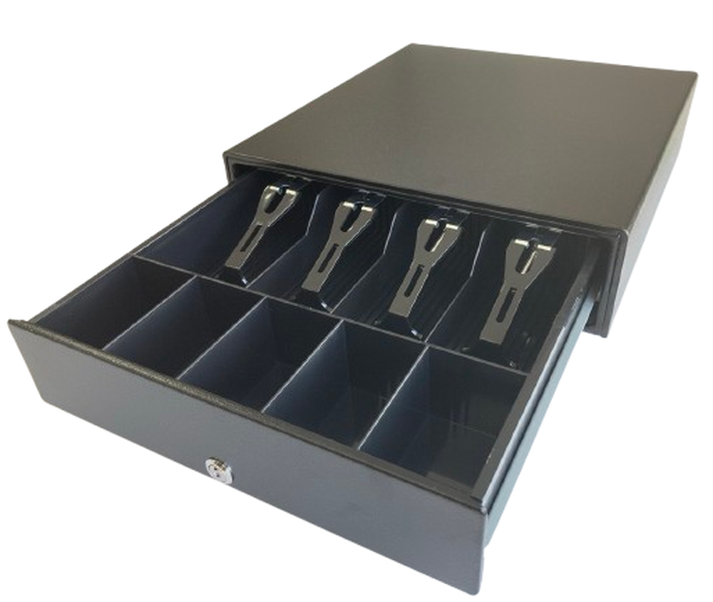 Cash drawer HPC 13S-3P, Push-Push - buy in the Torgsoft online store
