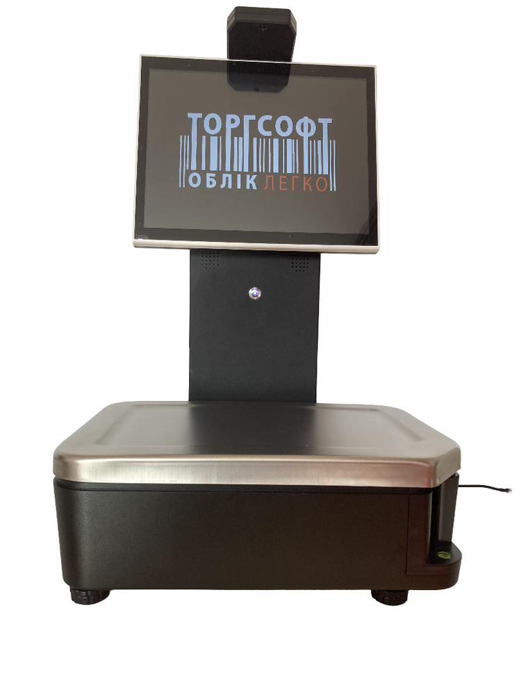 Dneproves VTD-VS 15 kg self-service scales with label printing - buy in the Torgsoft online store