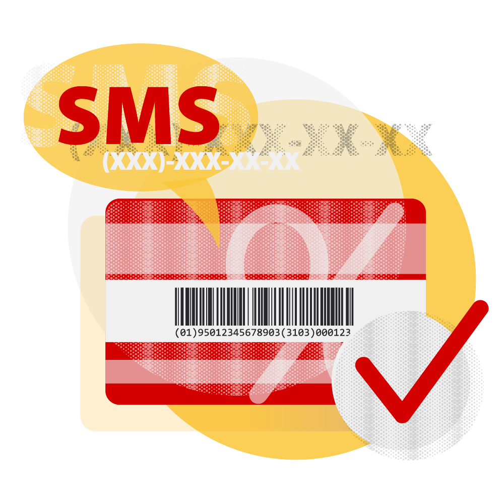 Verification of discount card via SMS | 1-year license - buy in the Torgsoft online store