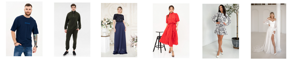 Fashionable clothes and accessories