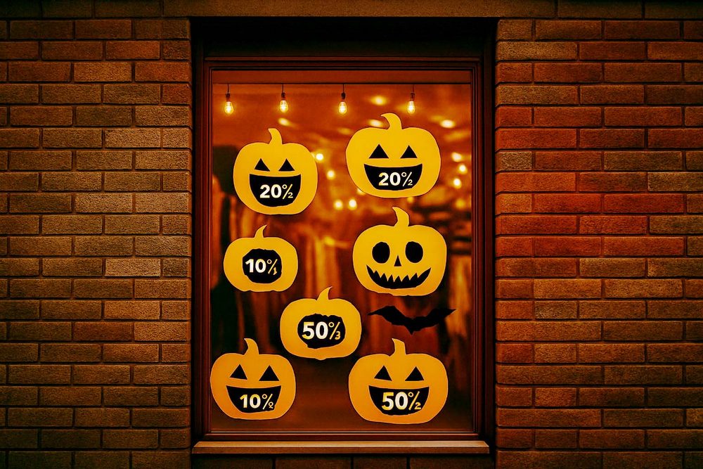 How to properly decorate a store for Halloween